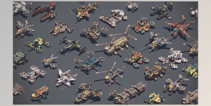 Download Unreal Engine - Sci-Fi Vehicle Constructor (Engine version 4.26- 4.27, 5.0- 5.3)