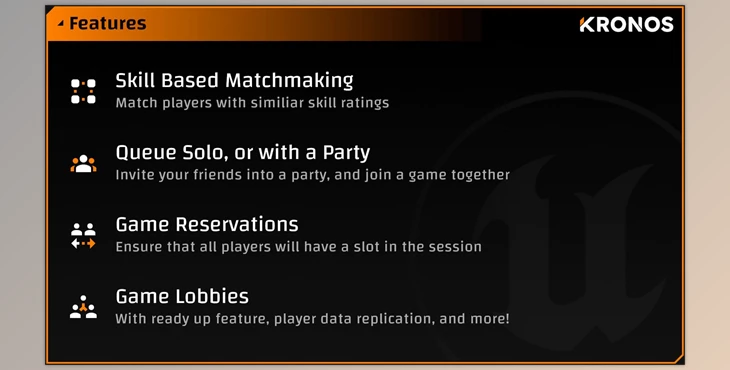 Download Unreal Engine - Kronos Matchmaking v5.2