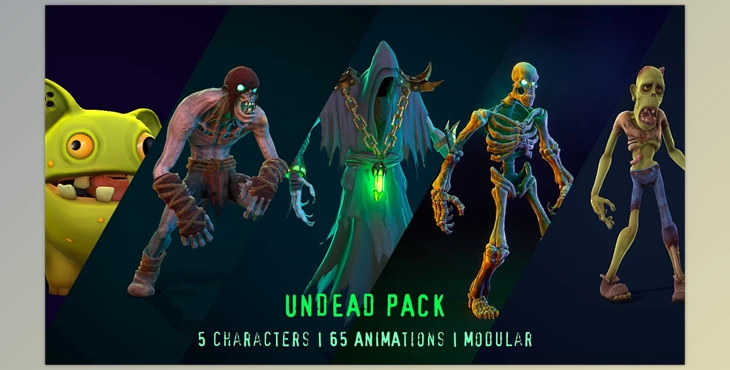 Download Unreal Engine - Undead Pack (Engine version 4.20- 4.27, 5.0- 5.3)