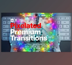 Download Premium Transitions Pixelated (Videohive 51826444) - AE Project