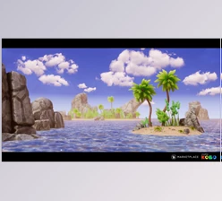 Download Unreal Engine - Stylized - Dynamic Nature (Engine version 4.25- 4.27, 5.0- 5.3)