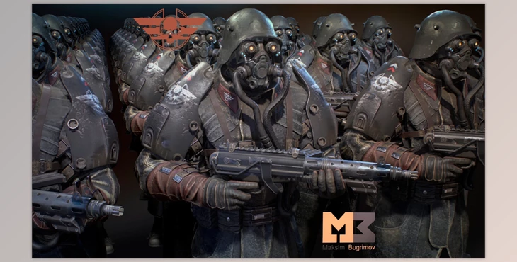 Download Unreal Engine - Dystopia Soldier (Engine version v4.18 -4.27, 5.0 -5.2)
