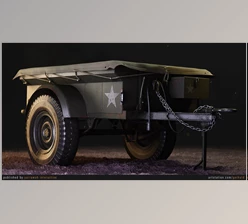 Download Unreal Engine - Military Trailer - M100 (Engine version 4.25- 4.27, 5.0- 5.1)