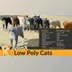 Download Unreal Engine - AnimX: Low Poly Cats (Engine version 4.26- 4.27, 5.0- 5.2)