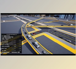 Download Unreal Engine - Traffic Control System (Engine version 4.26- 4.27, 5.0- 5.2)