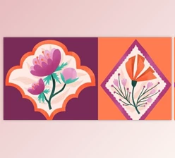 Download Scallop and Diamond Patterns in Procreate