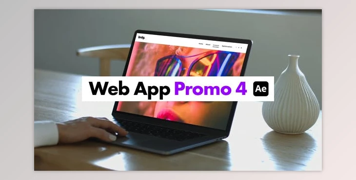Download Web App Promo 4 (Videohive 51786463) - AE Project