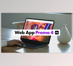 Download Web App Promo 4 (Videohive 51786463) - AE Project