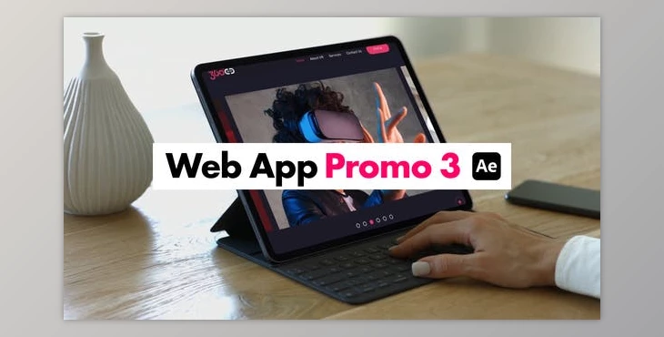 Download Web App Promo 3 (Videohive 51786439) - AE Project