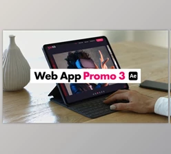 Download Web App Promo 3 (Videohive 51786439) - AE Project