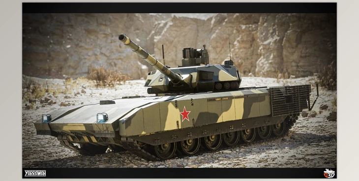 Download Unreal Engine - T-14 Armata - Advanced Tank Blueprint (Engine version 4.25- 4.27, 5.0- 5.1)