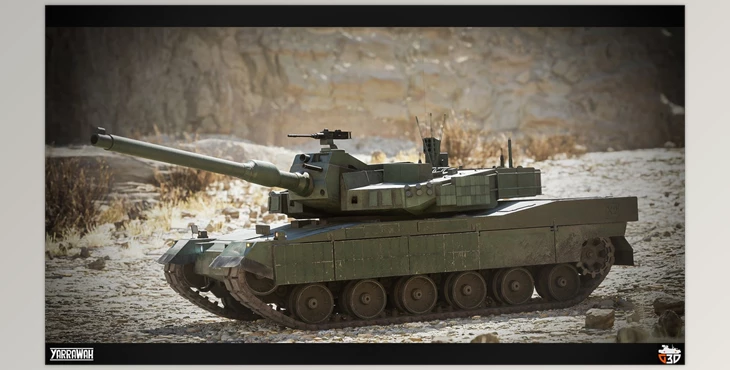 Download Unreal Engine - K2 Black Panther - Advanced Tank Blueprint (Engine version 4.25- 4.27, 5.0- 5.1)