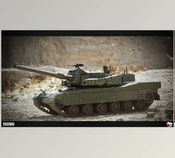 Download Unreal Engine - K2 Black Panther - Advanced Tank Blueprint (Engine version 4.25- 4.27, 5.0- 5.1)