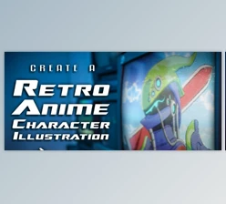 Download Create a Retro Anime Character Illustration with Blender 3D