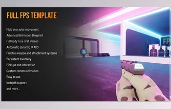 Download Unreal Engine - Blueprints <span class='badge badge-warning'>FPS</span> Animation Blueprint v2 (Engine version 5.1)